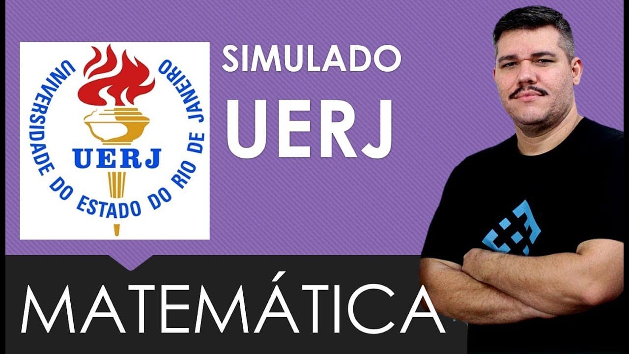Thumbnail: ✅ SIMULADO ESPECIAL UERJ 2020