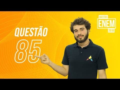 Thumbnail da aula: ENEM 2018 | Sociedade de Consumo | questão 85 (caderno amarelo)