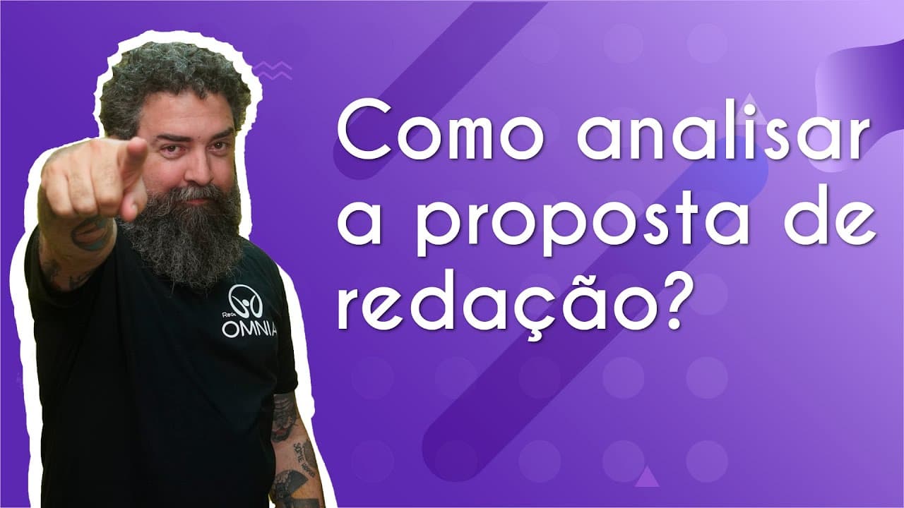 Thumbnail: Como analisar a proposta de redação no Enem para se dar bem nas competências - Brasil Escola
