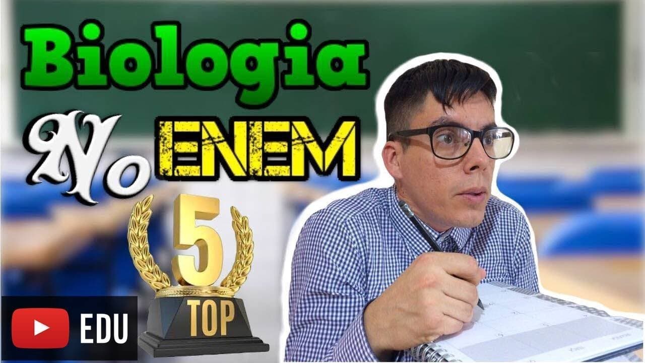Thumbnail: Conteúdos de biologia mais cobrados no ENEM