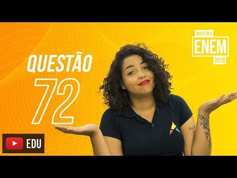 Thumbnail da aula: ENEM 2018 | Cultura afro-brasileira | questão 72 (caderno amarelo)