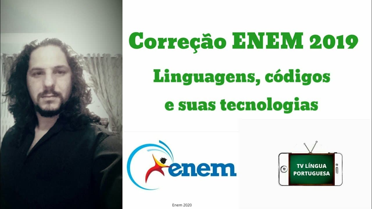 Thumbnail: Correção Prova do ENEM 2019