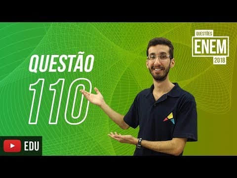 Thumbnail da aula: ENEM 2018 | Resistência elétrica | Questão 110 (caderno amarelo)