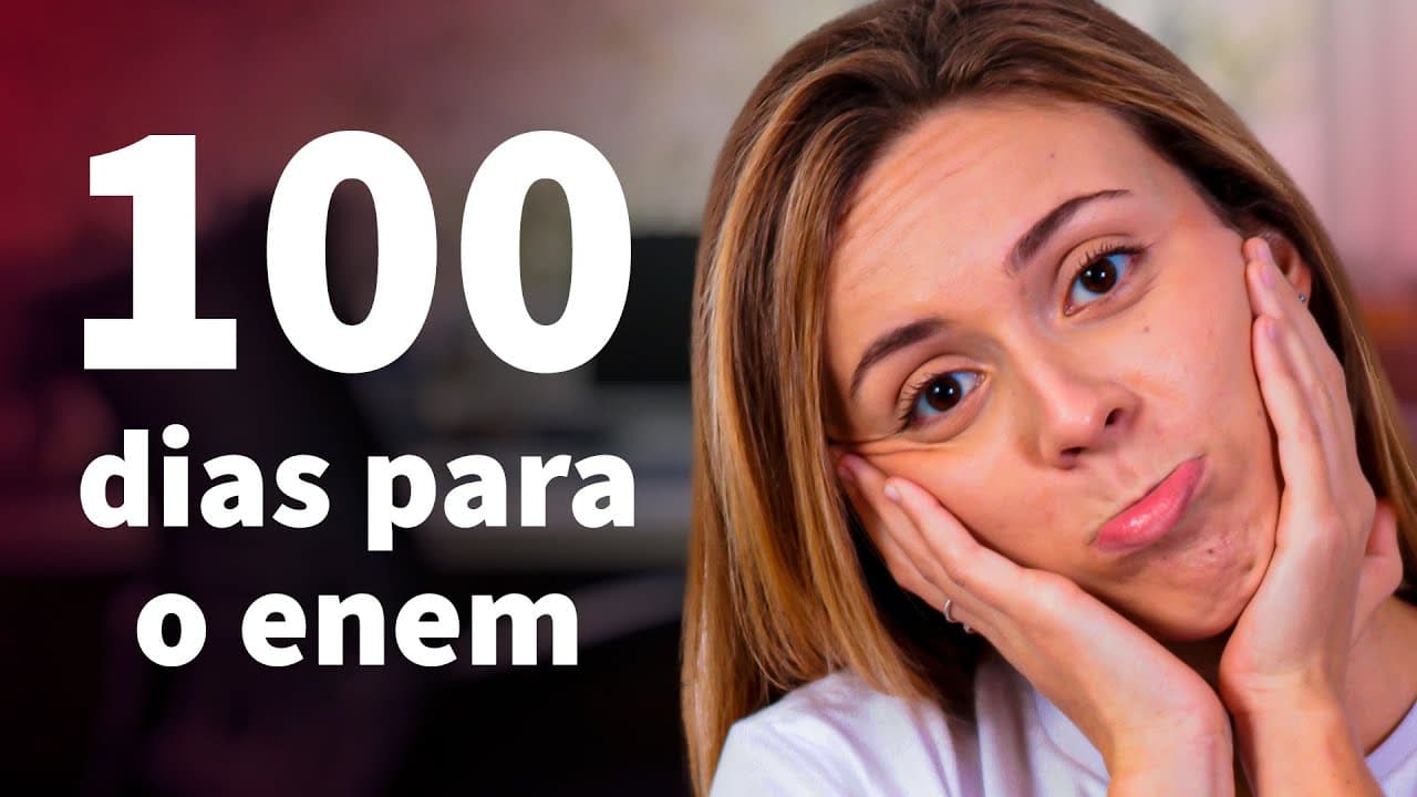 Thumbnail: Como estudar a 100 dias do Enem? | ProEnem