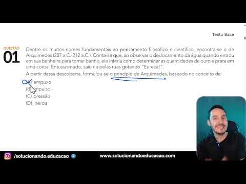 Thumbnail da aula: UERJ 2026.2 - Dentre os muitos nomes fundamentais ao pensamento filosófico e científico