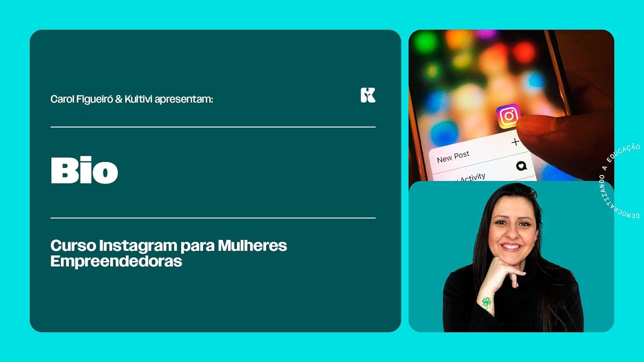 Thumbnail: Bio | Instagram da Mulher Empreededora | Aula 09