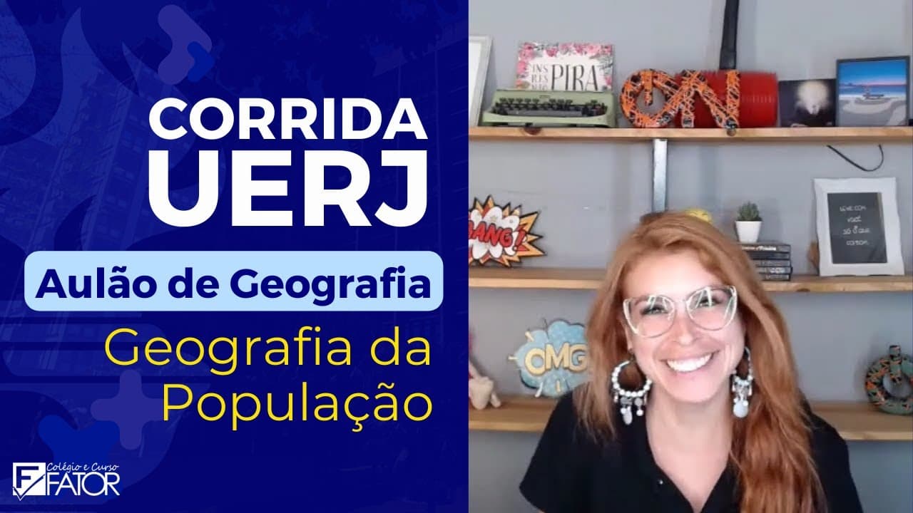 Thumbnail: [Corrida UERJ] Geografia: Geografia da População