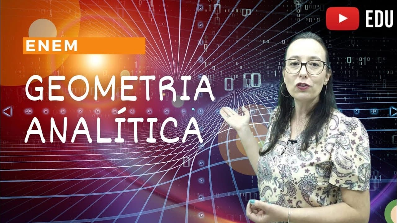 Thumbnail: ♦️Caiu no ENEM - Equação da Circunferência - Geometria Analítica - Professora Angela Matemática