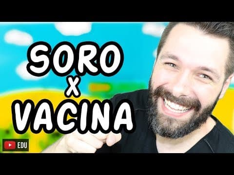 Thumbnail da aula: Soro e Vacina - Principais Diferenças - Imunologia - Aula | Biologia com Samuel Cunha