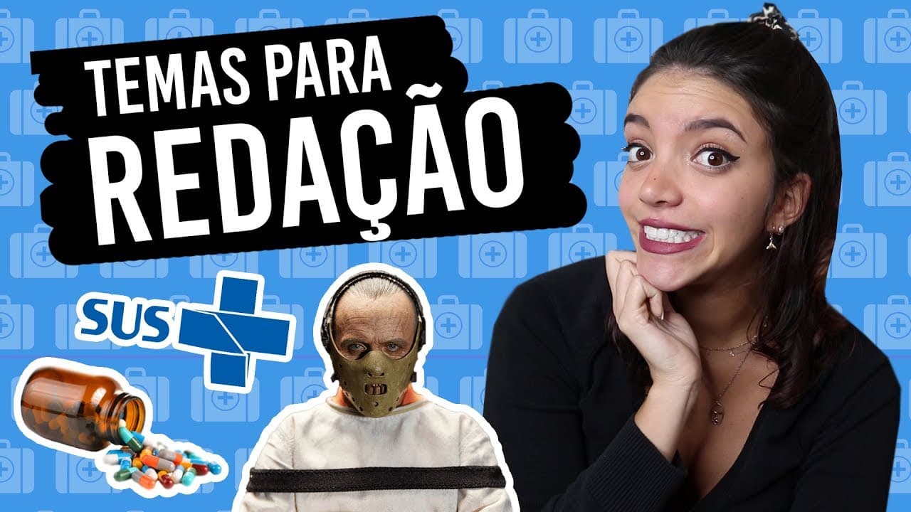 Thumbnail: SAÚDE: TEMAS PARA A REDAÇÃO DO ENEM 2019 (Parte 1)