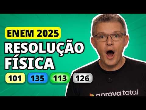 Thumbnail da aula: ENEM 2025 FÍSICA – Questão 101 | A icterícia é uma doença que acomete recém-nascidos e pode ser