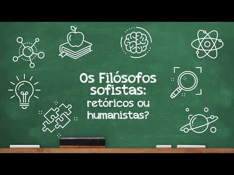 Thumbnail da aula: Videoaulas Poliedro | Enem | Filósofos Sofistas: retóricos ou humanistas?