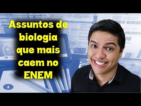 Thumbnail da aula: Assuntos que mais caem em biologia no ENEM - Prof. Kennedy Ramos