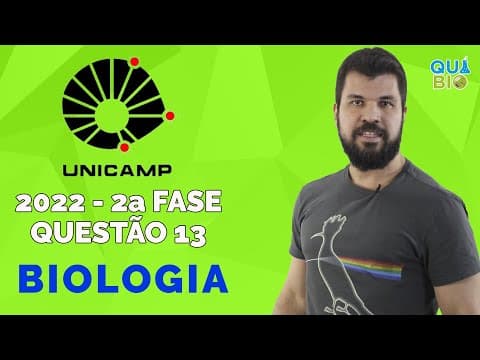 Thumbnail da aula: UNICAMP 2022 - 2a Fase - Questão 13 - É #FAKENEWS que resultado negativo em teste de anticorpos