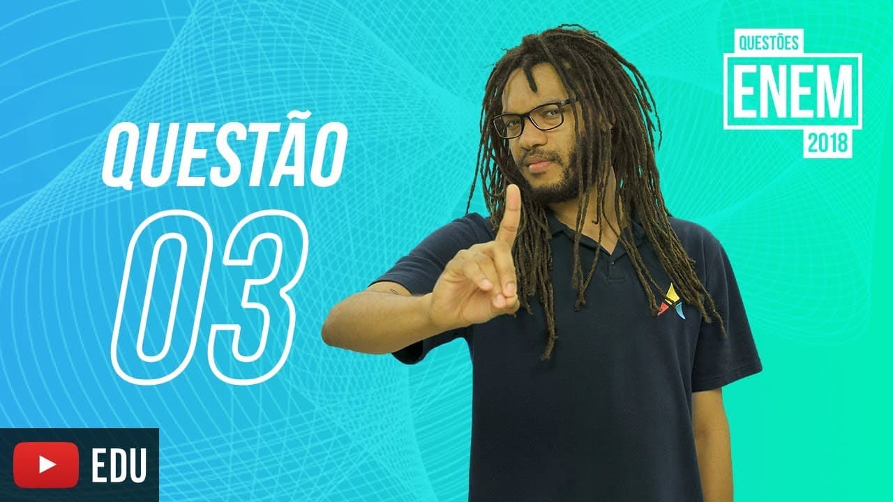Thumbnail: ENEM 2018 | Khan Academy | questão 3 inglês (caderno amarelo)