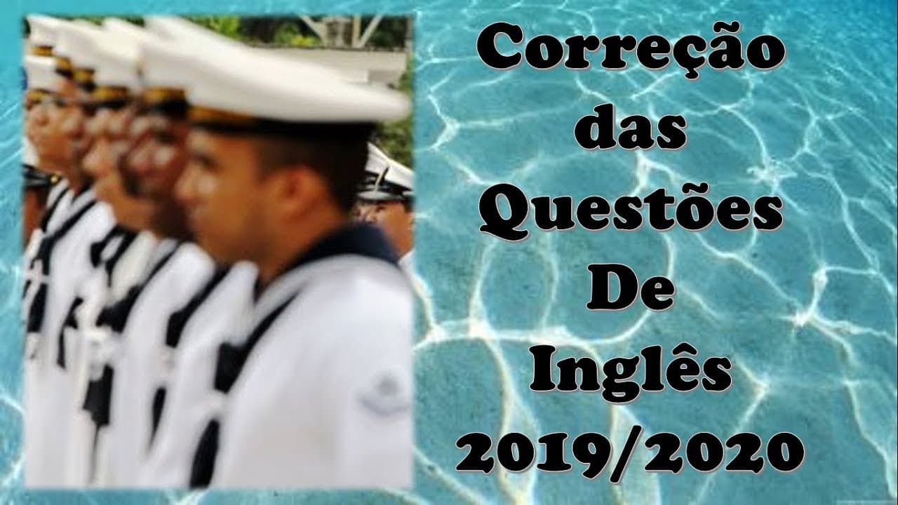 Thumbnail: CORREÇÃO DA PROVA DA EAM 2019 - Questões de Inglês | Teacher Rafael