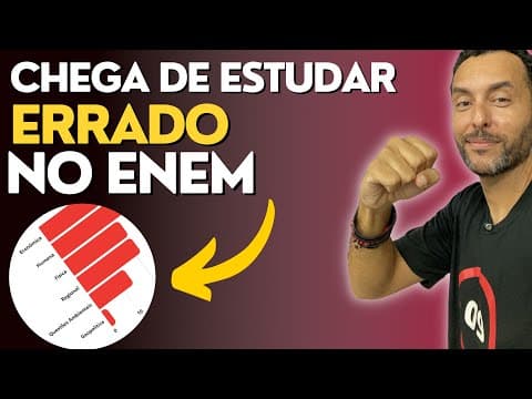 Thumbnail da aula: o QUE mais cai de GEOGRAFIA do BRASIL no ENEM 2024 | GabaritaGeo |