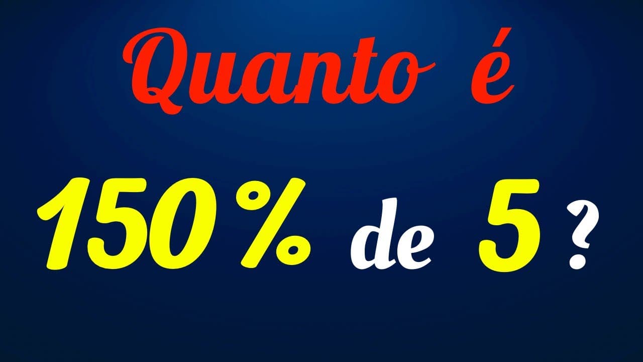 Thumbnail: 🤯CONSEGUE RESOLVER ESSA ATIVIDADE DE PORCENTAGEM ?? Matemática básica todo dia.📚🚀