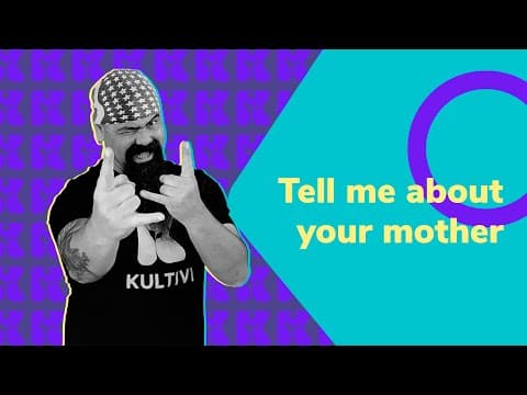 Thumbnail da aula: Inglês 2.0 | Kultivi | Tell me about your mother | Prof. Rui Ventura