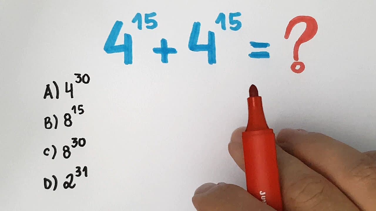 Thumbnail: 🔥 HELP MATEMÁTICA BÁSICA - Consegue fazer essa de Potenciação?