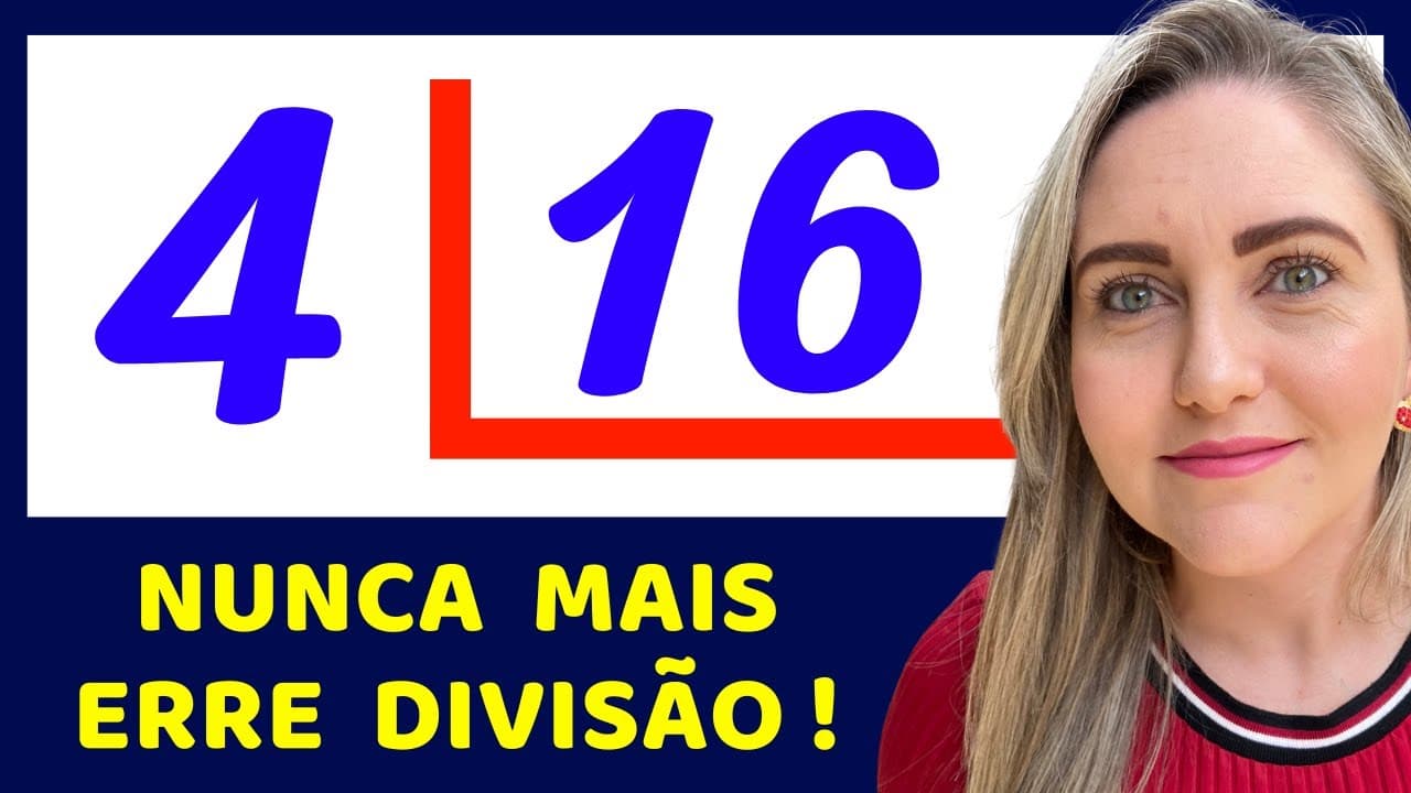 Thumbnail: 🤯DIVISÃO COM NÚMERO MENOR!!! Matemática básica todo dia.📚🚀