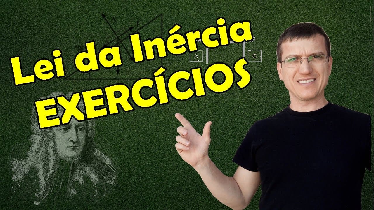 Thumbnail: PRIMEIRA LEI DE NEWTON - EXERCÍCIOS RESOLVIDOS - AULA 2 - Prof.  Marcelo Boaro