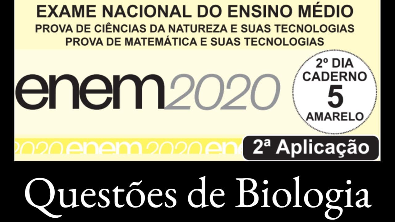Thumbnail: Biologia no ENEM 2020 (PPL)