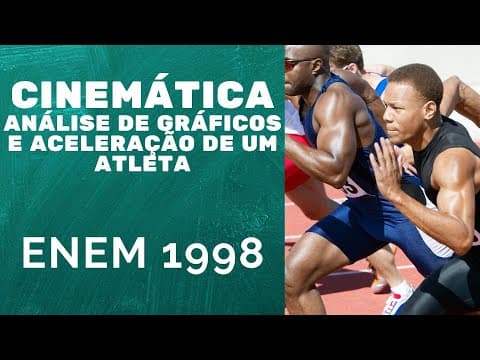 Thumbnail da aula: ENEM 1998 - Análise de gráficos e a aceleração de um atleta