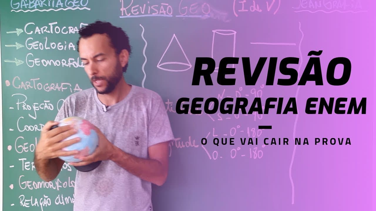 Thumbnail: | O que mais cai no ENEM | Geografia ENEM 2021 |