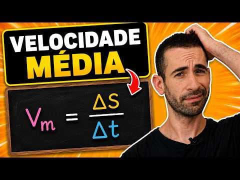Thumbnail da aula: VELOCIDADE MÉDIA - [Cinemática do Zero]