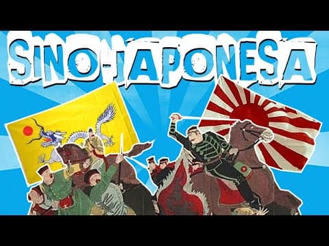 Thumbnail da aula: A PRIMEIRA GUERRA SINO JAPONESA (1894-1895)