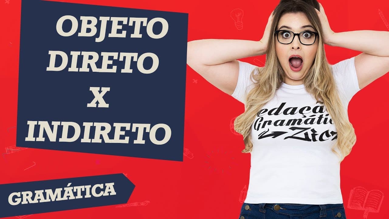 Thumbnail: OBJETO DIRETO E INDIRETO - Profa. Pamba