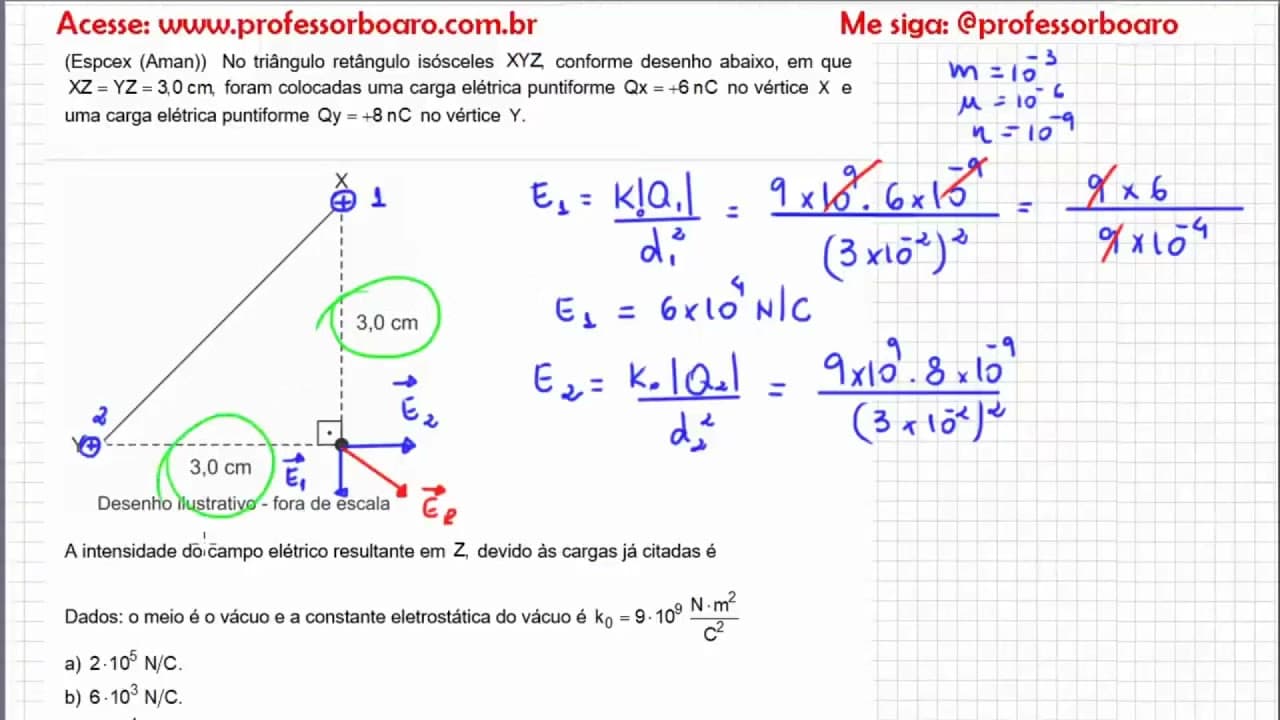 Thumbnail: EXERCÍCIOS PARA REVISÃO DE FÍSICA - Café com o Professor Boaro