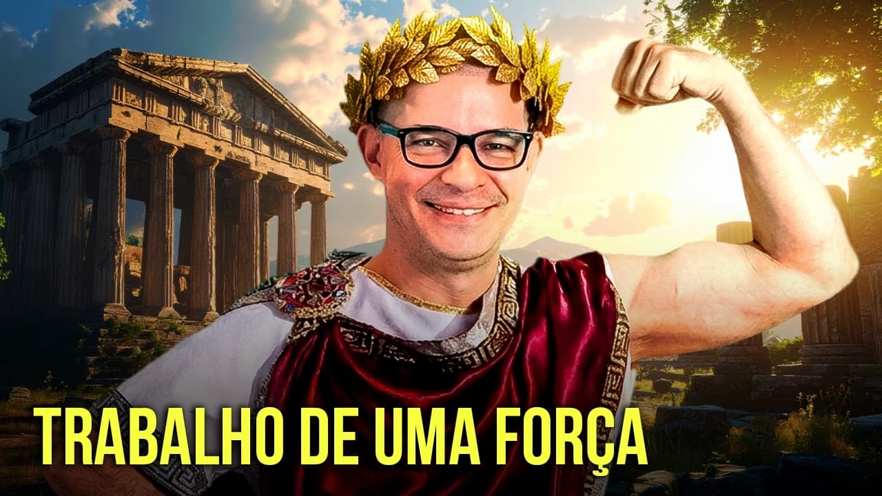 Thumbnail: Como calcular TRABALHO DE UMA FORÇA? | Física para o Enem