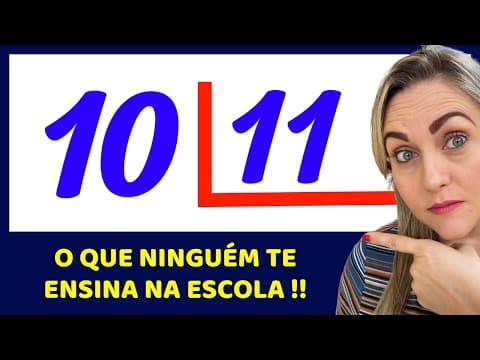Thumbnail da aula: 😱 NUNCA MAIS ERRE DIVISÃO!  Matemática básica todo dia.📚🚀