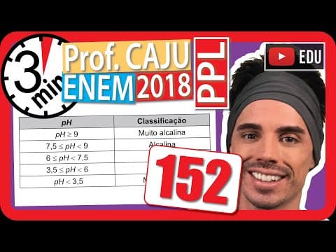 Thumbnail da aula: 🏃ENEM 2018 PPL 👉 RAPIDINHA Questão 152 - Logaritmo