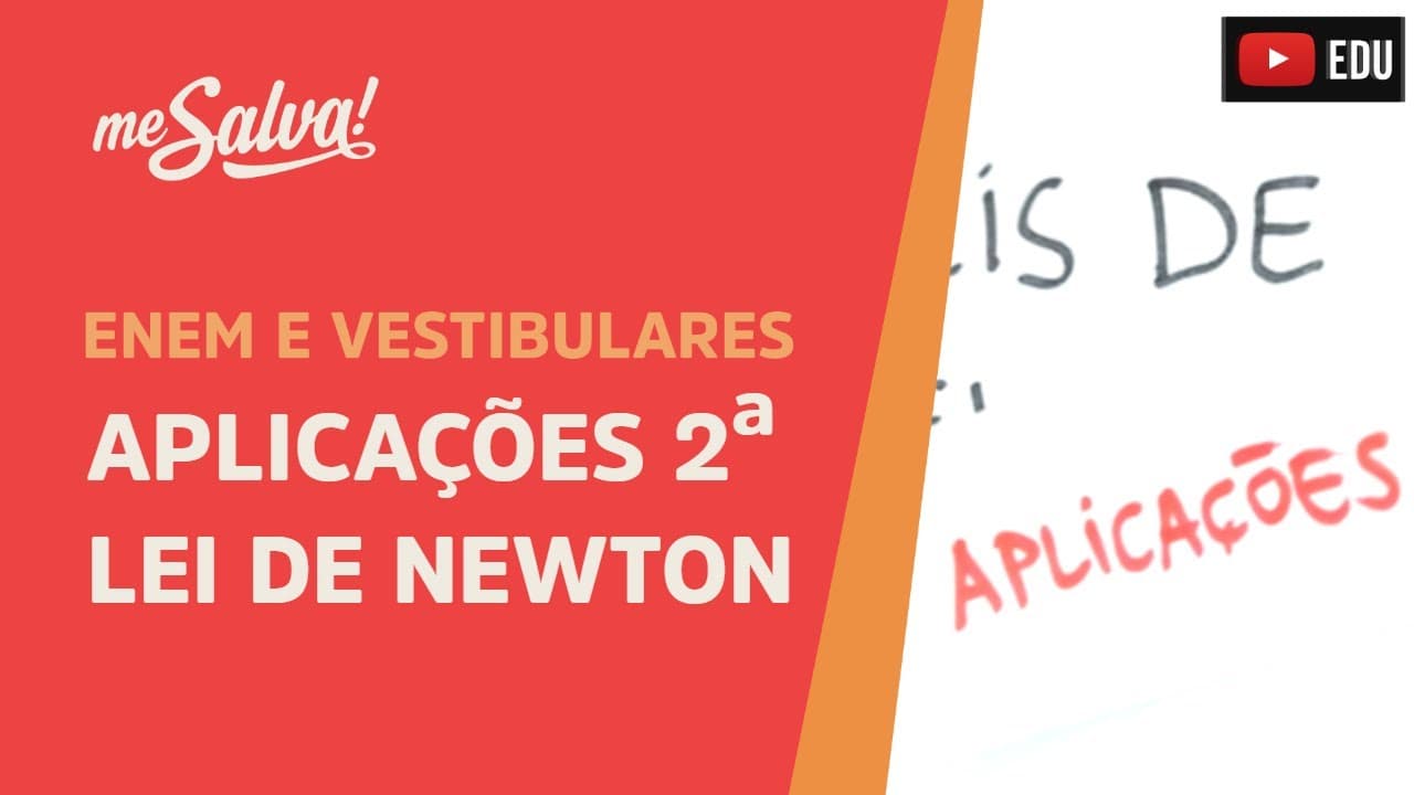 Thumbnail: Segunda Lei de Newton - Exemplo 2 | ENEM e Vestibulares | Me Salva!