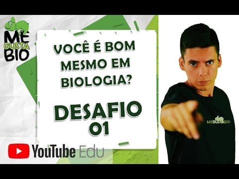 Thumbnail da aula: Desafio #01 - Citologia (DNA)