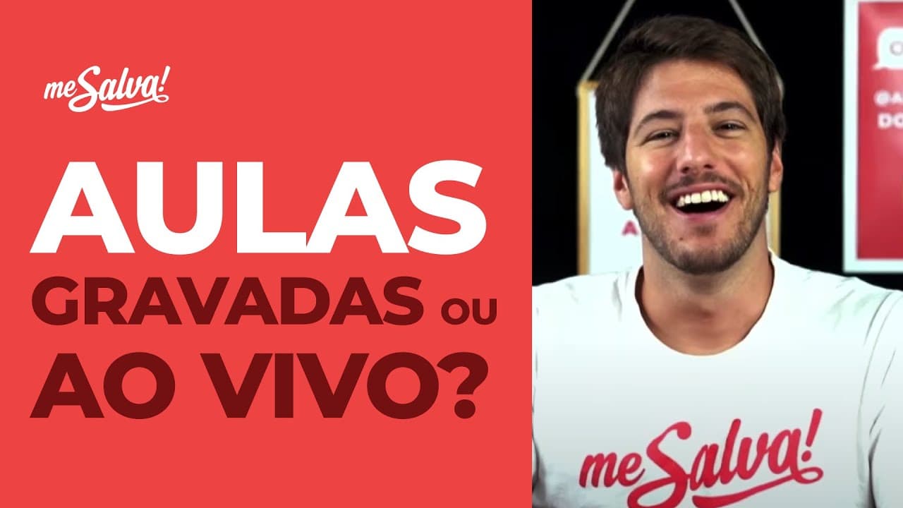 Thumbnail: COMEÇANDO A ESTUDAR EM MAIO + AULAS GRAVADAS OU AO VIVO? | Dicas de Estudos | Me Salva!