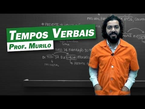 Thumbnail da aula: Gramática - Tempos Verbais (parte 1)