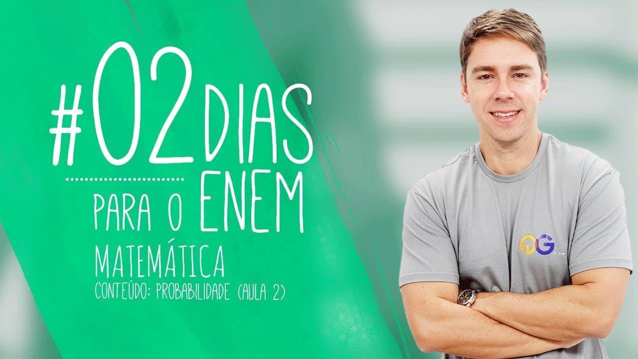 Thumbnail: 02 Dias para o Enem | Matemática - Probabilidade (2)