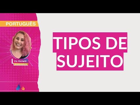 Thumbnail da aula: REVISÃO VESTIBULAR UFRGS | PORTUGUÊS 06: TIPOS DE SUJEITO | Curso Alternativa A