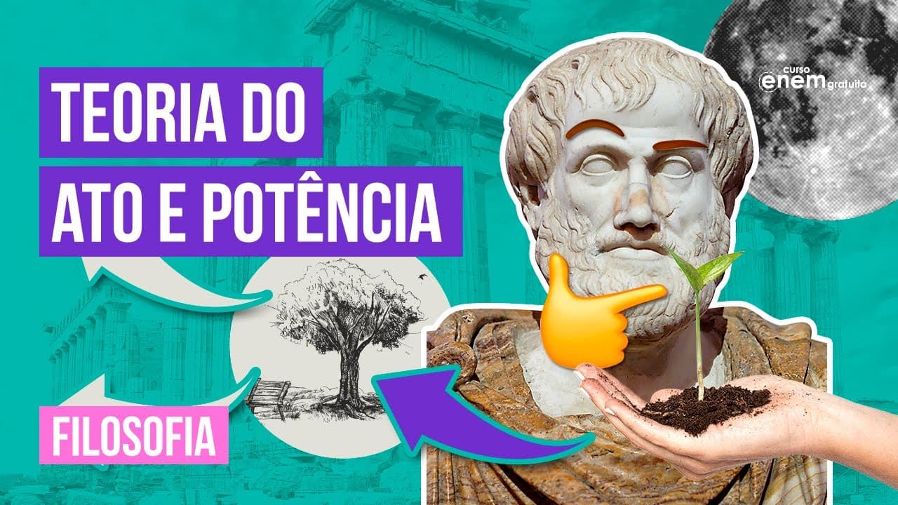 Thumbnail: ARISTÓTELES: entenda a teoria do ato e potência | Resumo de Filosofia para o Enem | Ernani da Silva