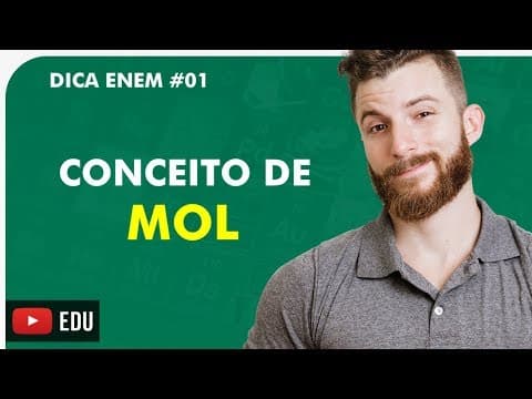 Thumbnail da aula: CONCEITO DE MOL - DICA ENEM QUÍMICA - Prof. Marcus I Bioexplica