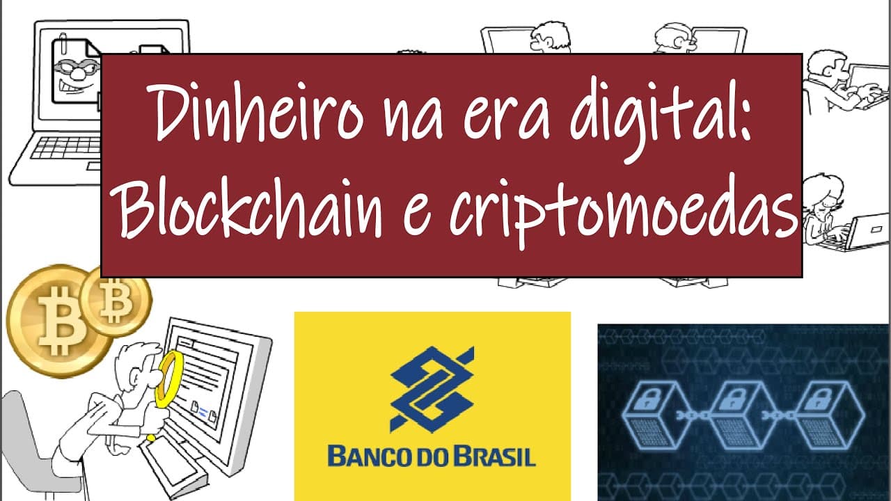 Thumbnail: Atualidades - O dinheiro na era digital: Blockchain e Bitcoin | Desenhando a Solução
