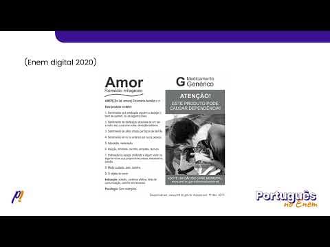 Thumbnail da aula: ENEM DIGITAL 2020 - ESTUDOS DO TEXTO | Nesse texto, o entrelaçamento de vários gêneros textuais...