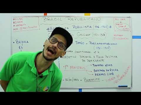 Thumbnail da aula: História - República Liberal Populista: o conturbado governo de Jango
