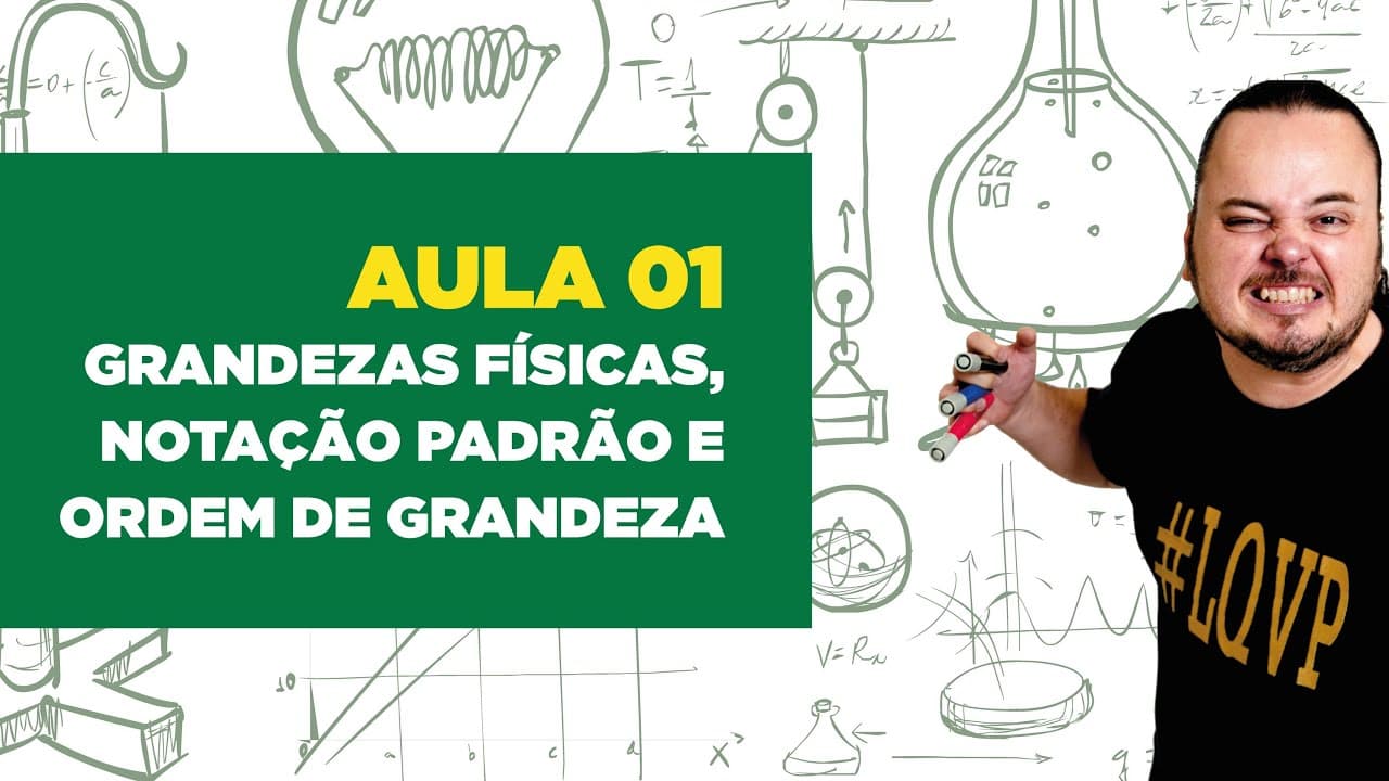 Thumbnail: Física Total - Aula 01 - Grandezas Físicas, Notação Padrão e Ordem de Grandeza