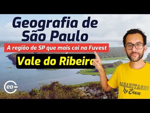 Thumbnail da aula: Fuvest 2024 | Geografia de São Paulo | Conteúdo específico |