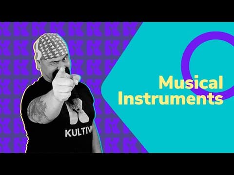 Thumbnail da aula: Musical Instruments | Inglês 2.0 | Kultivi | Rui Ventura